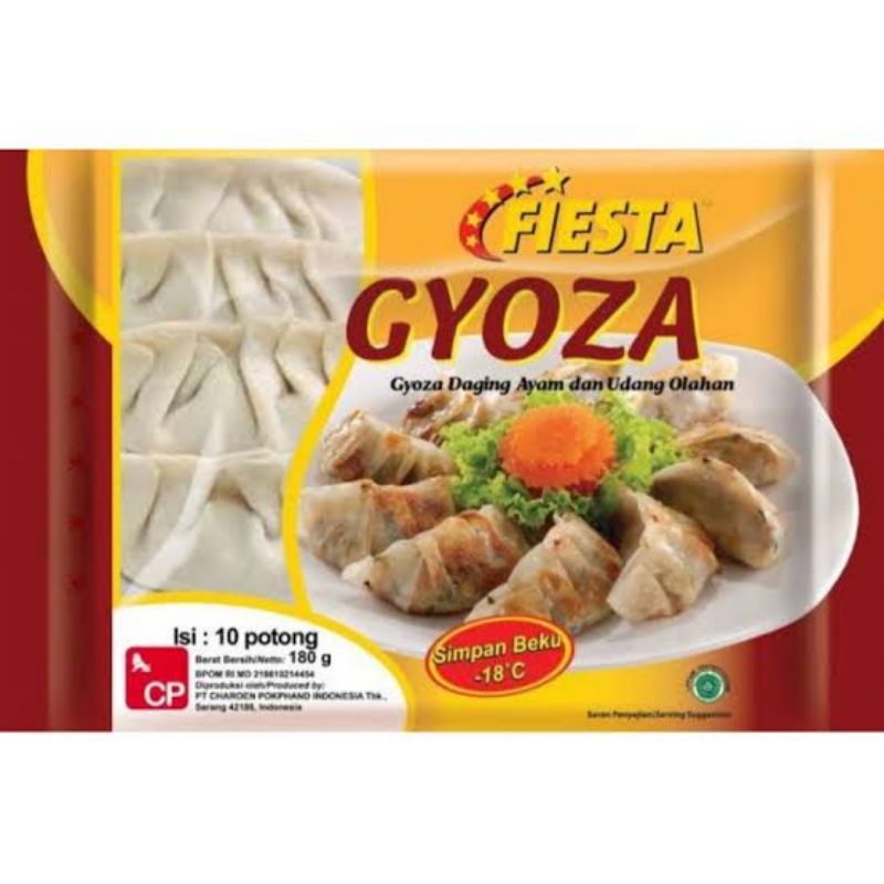 fiesta gyoza dumpling ayam udang olahan 180 gr