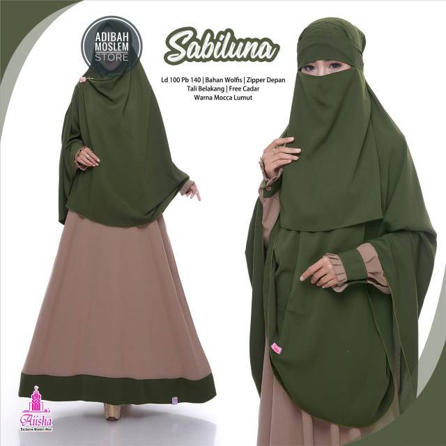 Gamis Syari Sabiluna Ori Aiisha