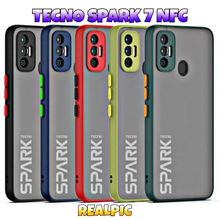 Case Tecno Spark 7 Nfc - Slim Case Fuze Dove Tecno Spark 7 Nfc - SC