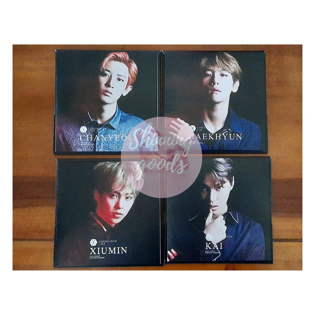 PC SUHO EXO CUP&EXPLO JPN,LMR JAPAN XIUMIN-PC CHANYEOL,COMING OVER BAEKHYUN,KAI,XIUMIN,BRACELET KAI