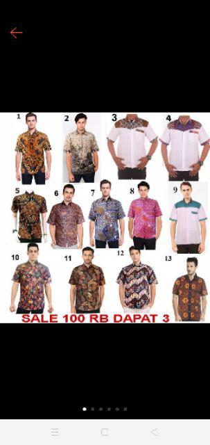 Couple Batik Sarimbit Batik Bapak Dan Anak Luqman