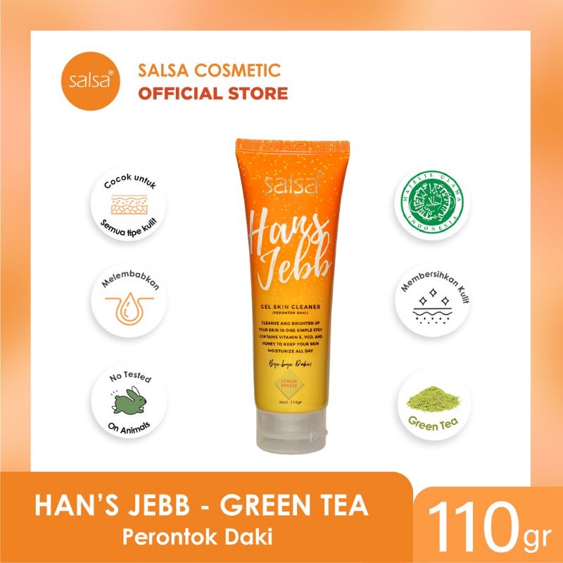 SALSA HANS JEBB PEELING GEL SKIN CLEANSER 110 Gr [ 𝗕𝗣𝗢𝗠 ]