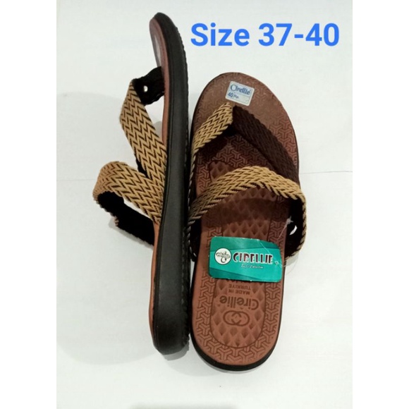 Japit Slop Turki 37-40 Ori Cirellie  Sandal Trendy