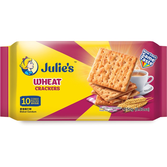 

PROMO [COD] Biskuit Kraker Gandum / Julies Wheat / Julie's Wheat Crackers 250 g