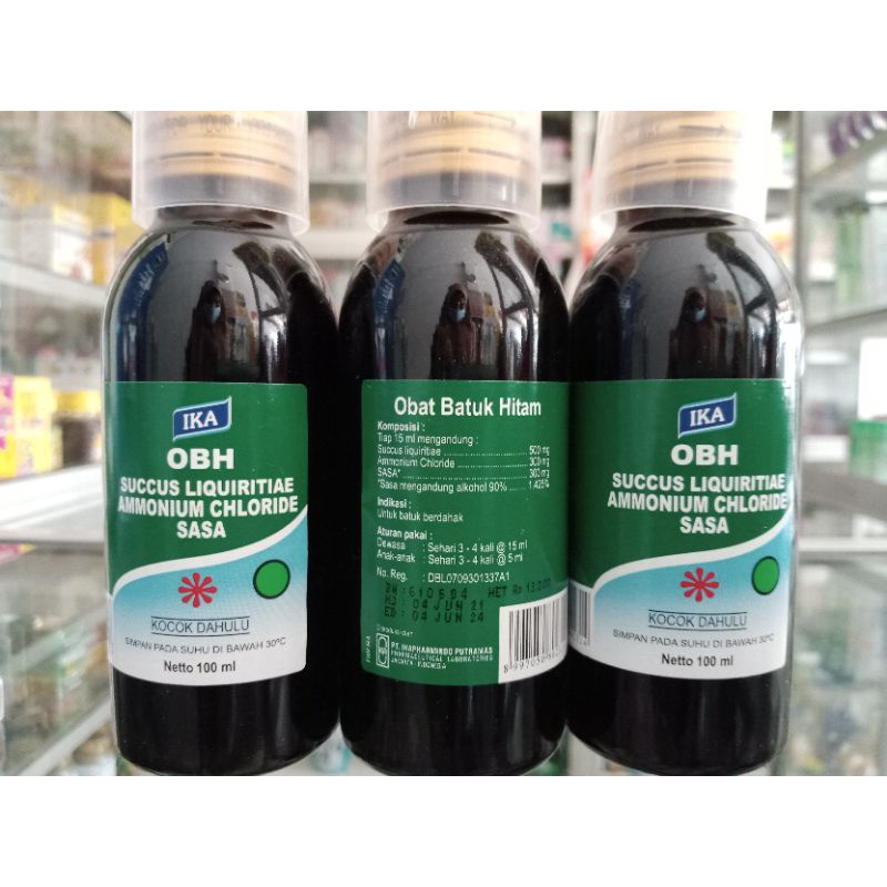 OBH IKA SIRUP 100 ml | Obat Batuk Hitam