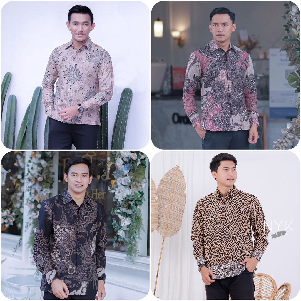 NYK BATIK-KEMEJA BATIK LENGAN PANJANG | KEMEJA FORMAL | KEMEJA KONDANGAN