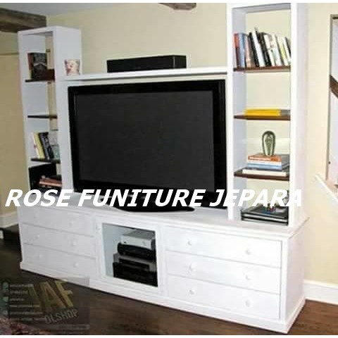 Lemari Tv rak buffet jati Duko Lemari Khas Jepara, mebel jepara