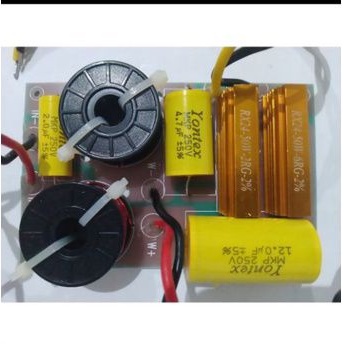 crossover pasif 2 way X534 wofer woofer dan tweter twiter twetter twitter bass high sound system aud