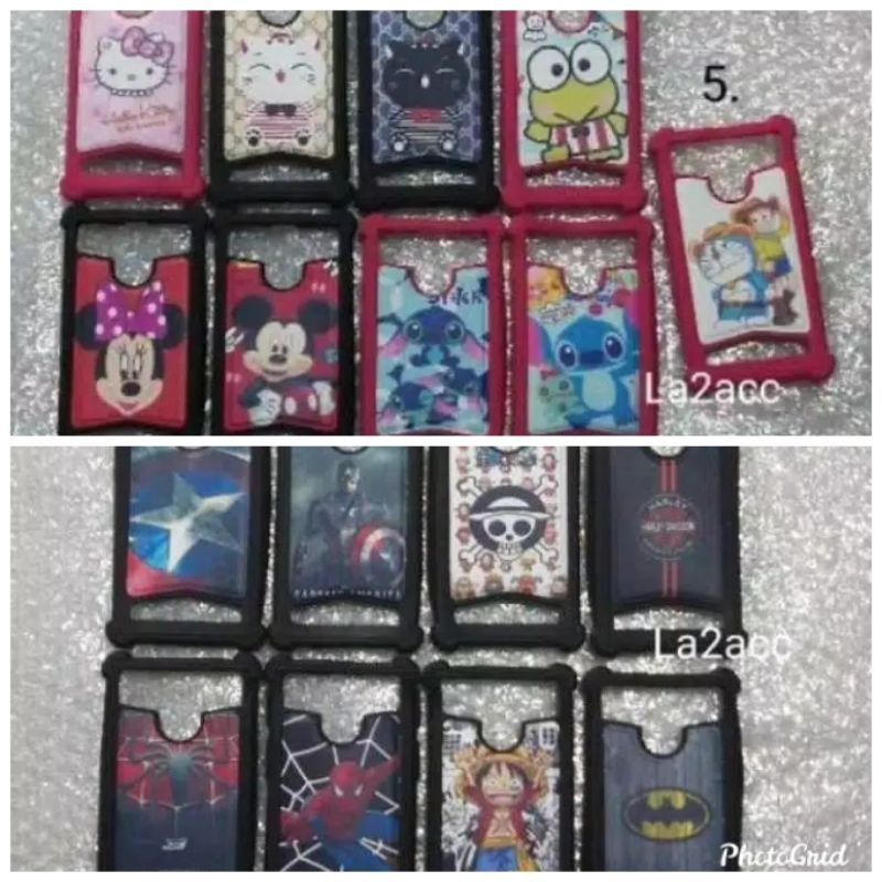 Case sharp aquos zeta SH-03G aquos 507 SH karakter 3d softcase casing silikon universal
