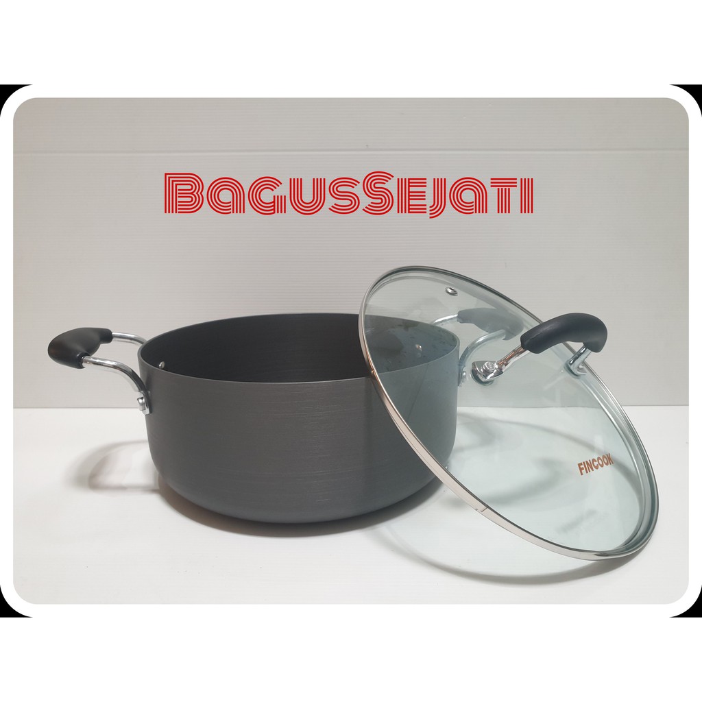 Fincook Panci Hard Anodized / Hard Anodized Dutch Oven (DO2401HA)