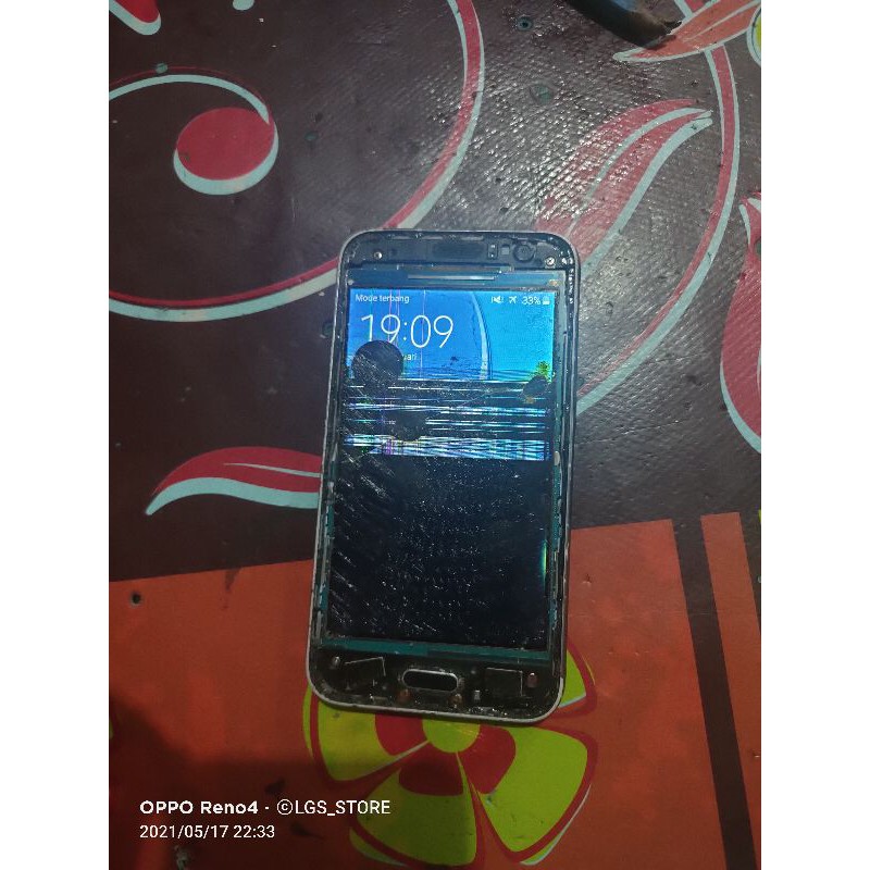 Samsung J1 2016 / J120G Minus LCD (mesin normal)