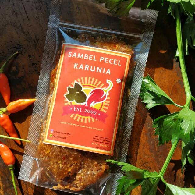 

Sambel Pecel Karunia 200gr