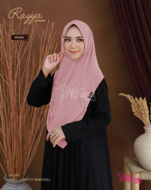 Raya Khimar Alfasa Hijab