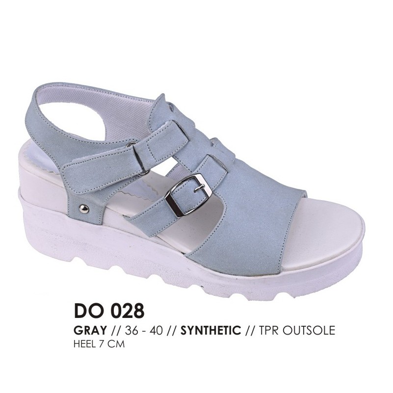 Sendal Perempuan DO 028 Distro Catenzo Model sandal  wedges  