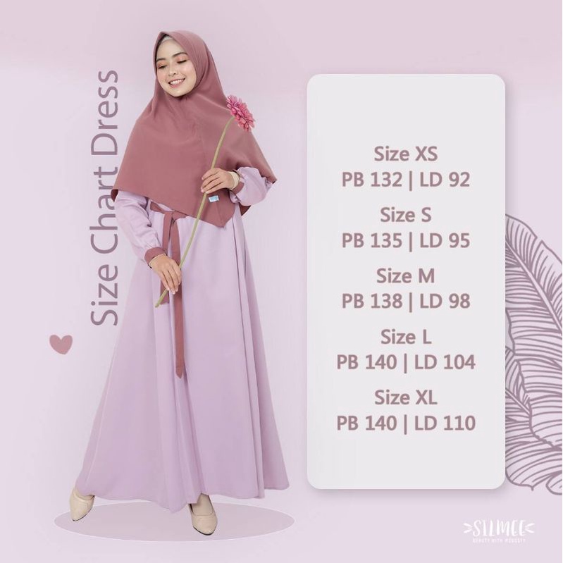 Gamis SUHAA by silmee | gamis busui silmee| READY STOCK (Gamis Saja)