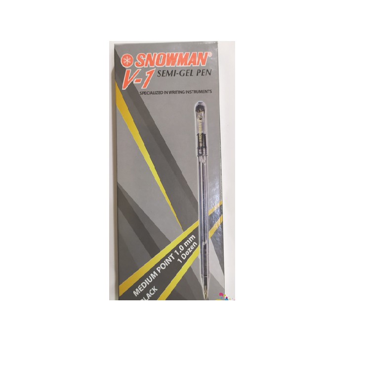 

Pulpen Snowman V-1 Tip 1.0 mm-lusinan