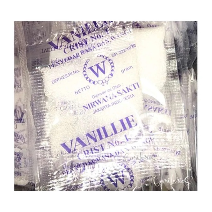 

Vanili Bubuk Vanilla Vanillie Wangi W 1 Lembar Isi 2 Sachet