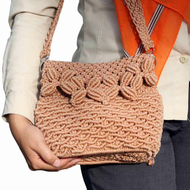 Tas selempang tali kur