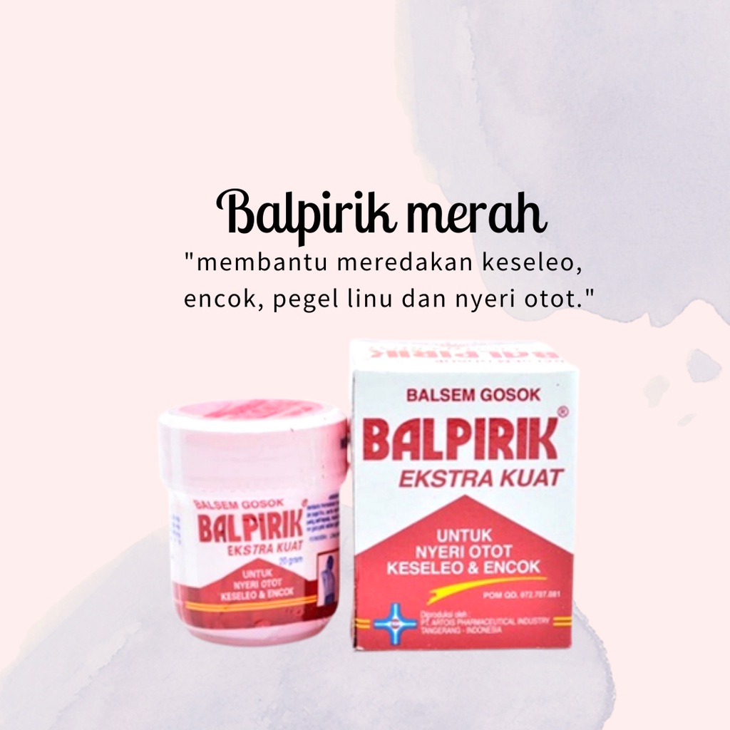 BALPIRIK EXTRA KUAT MERAH 20 GR