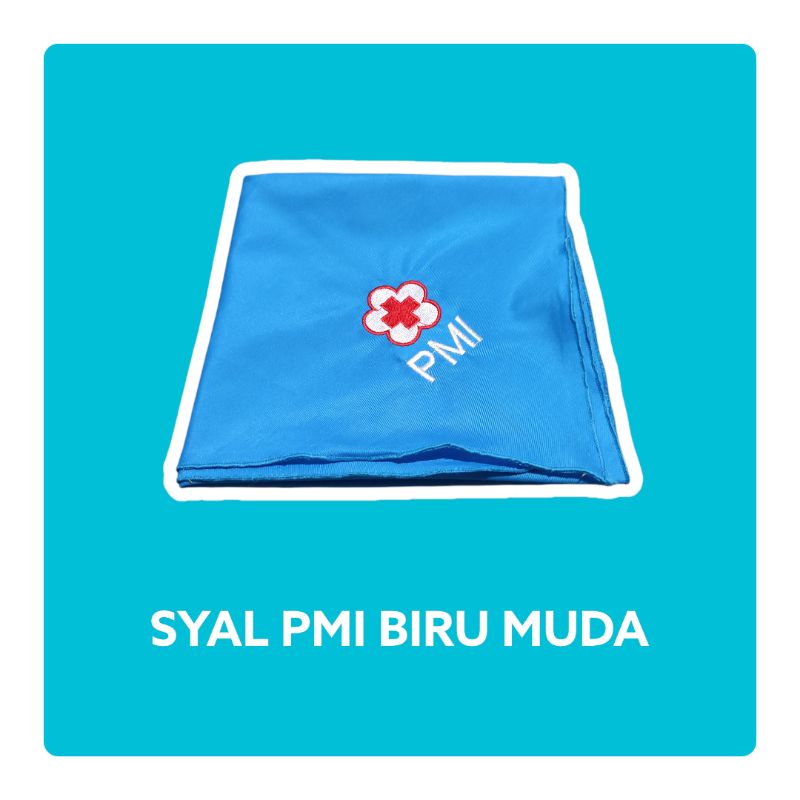 (TERLENGKAP &amp; TERLARIS) Slayer / Syal PMI / PMR Logo Bordir