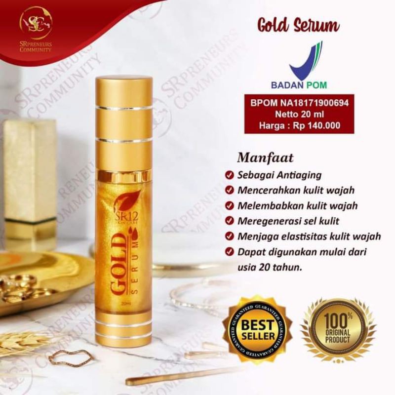 Gold Serum sr12/Serum anti keriput