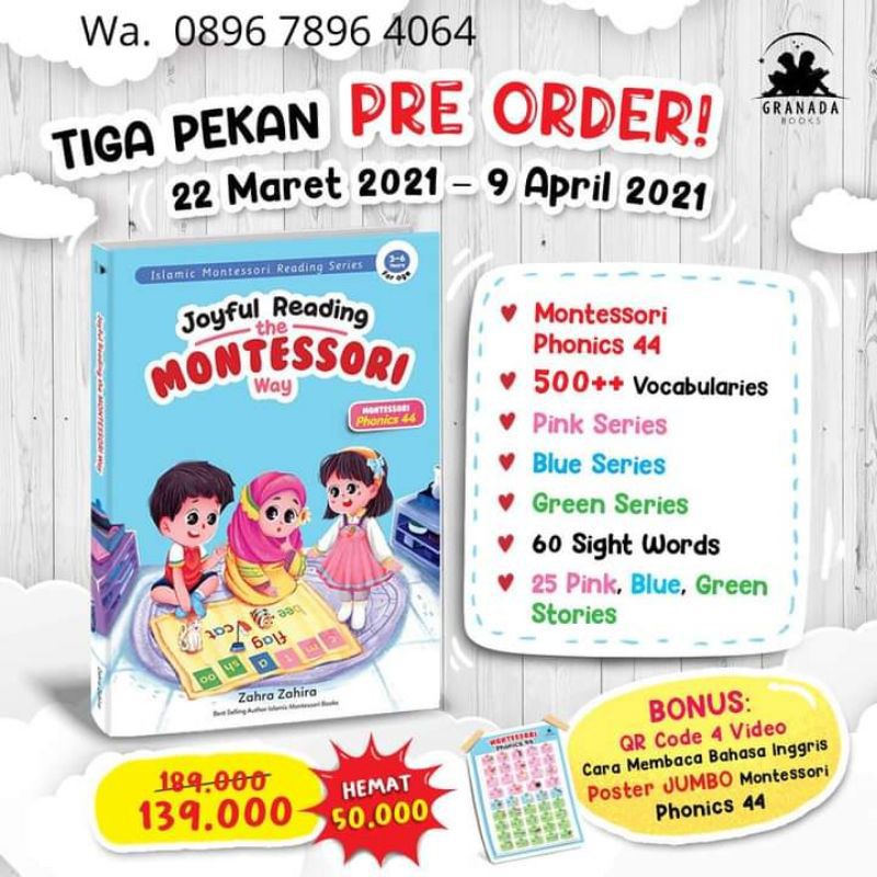 Joyful Reading the Montessori