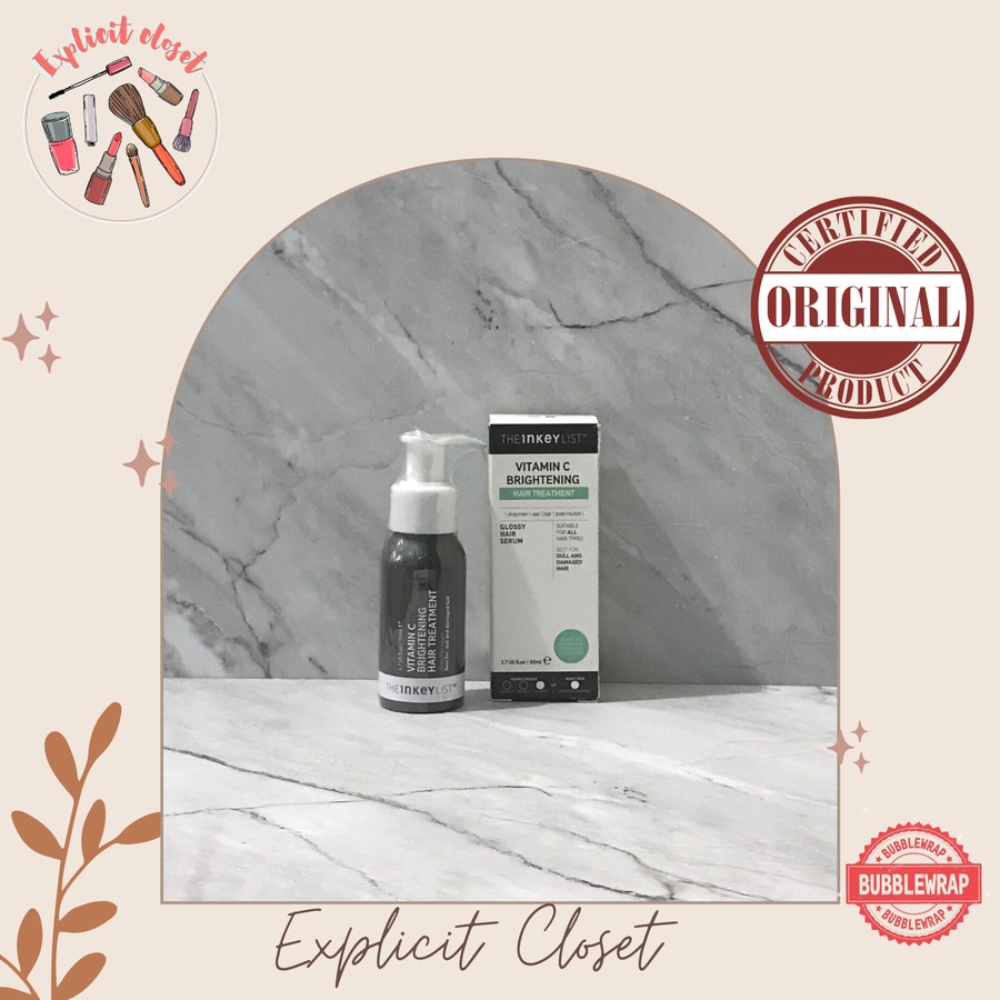 Jual THE INKEYLIST Vitamin C Brightening Hair Treatment (50ml) Shopee Indonesia