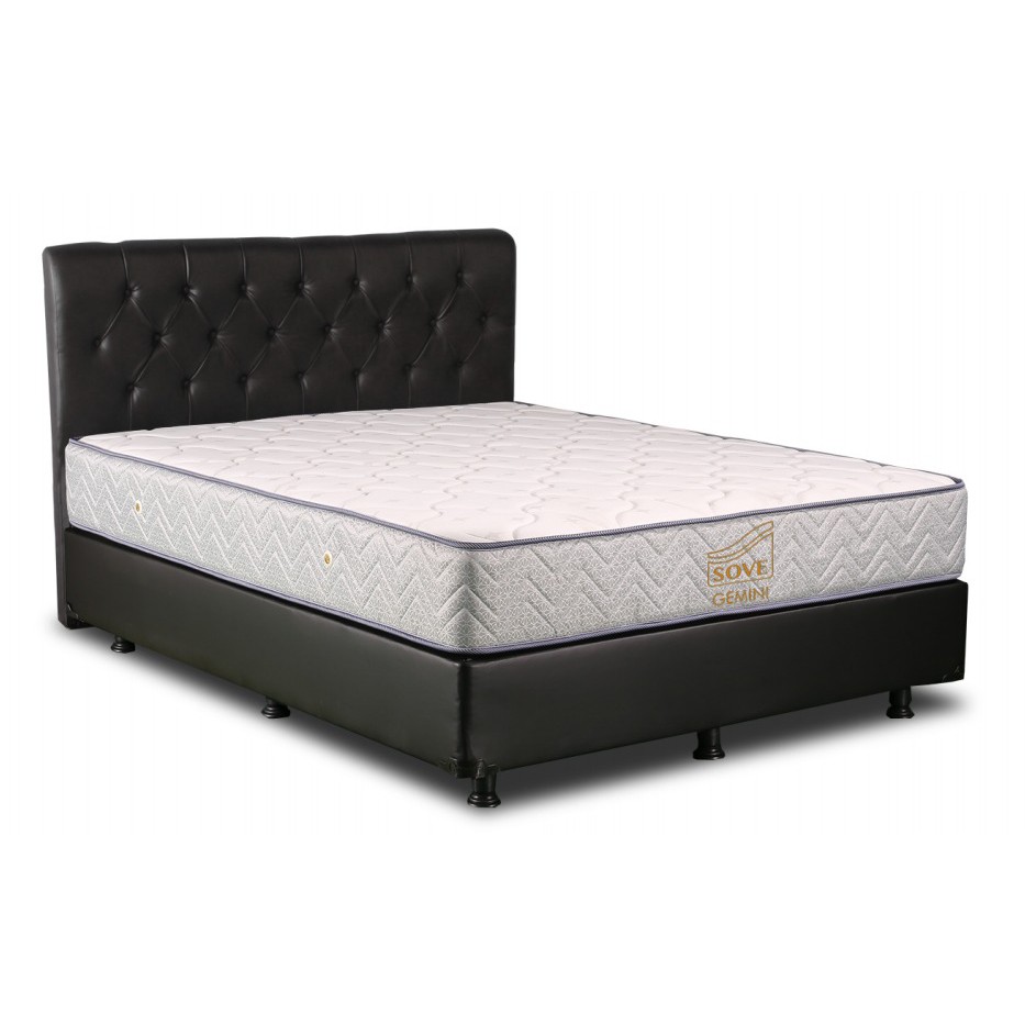

JYSK Kasur Mattress Sove Gemini Ameera Divan Paris Headboard Monaco 160x200