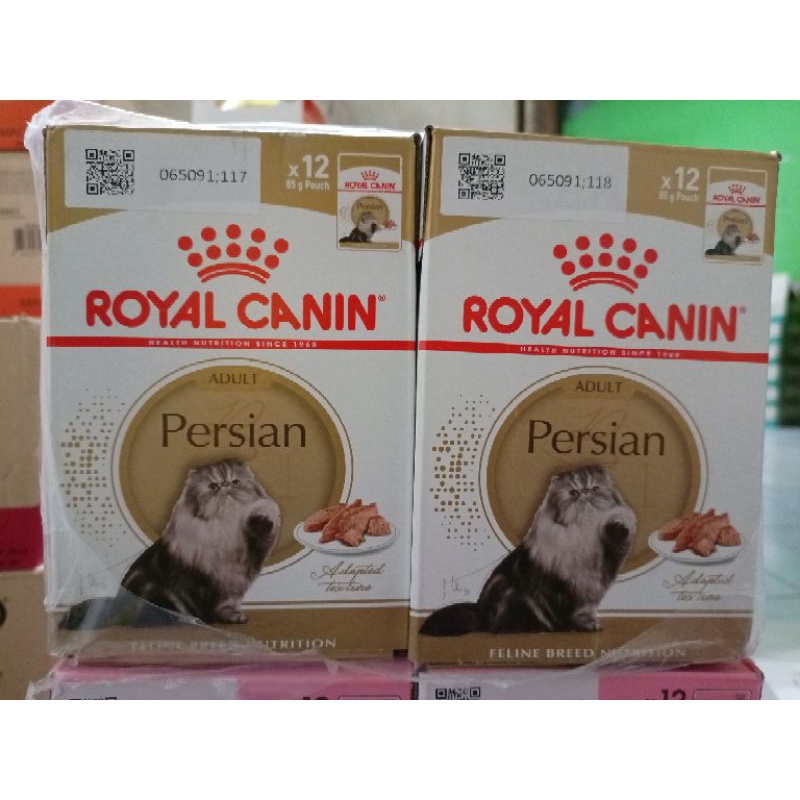 Royal Canin Adult Persian Pouch 85gr paker 12pcs 1dus Makanan Kucing Dewasa RC