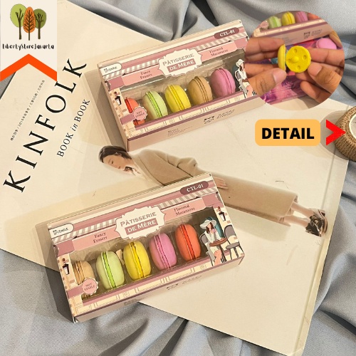 

Penghapus Bentuk Makaron Penghapus Makanan Lucu Eraser Wangi Termurah Pastel Eraser Macaron Fancy Best Gift Present For Birthday Event Souvenir Alat Tulis Kantor Sekolah Ready Grosir Kado Ulang Tahun READY COD
