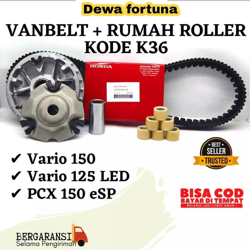 Vanbelt Vario 150 V-Belt Vario 125 LED Vanbelt Vario 150 Komplit Panbelt Vario 150 LED Penbel Vario 