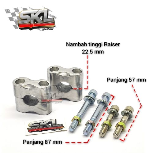 Paket Stang RZR Plus Raiser Fino PNP Suzuki Satria Fu