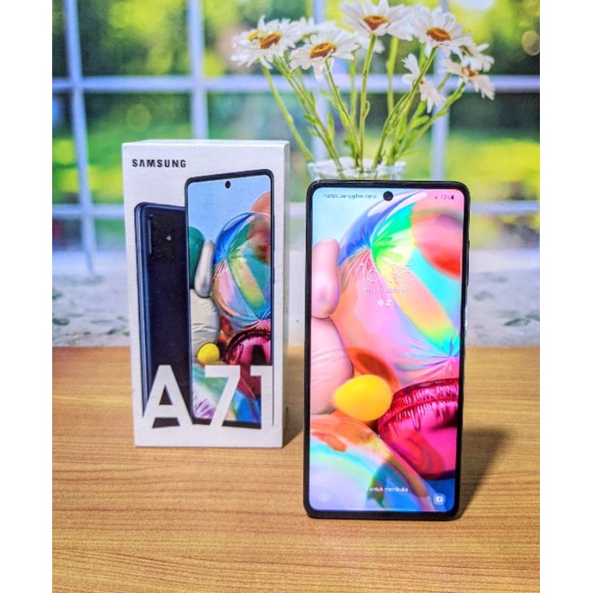 Samsung A71 Ram 8/128gb Dual Ex Resmi Indonesia