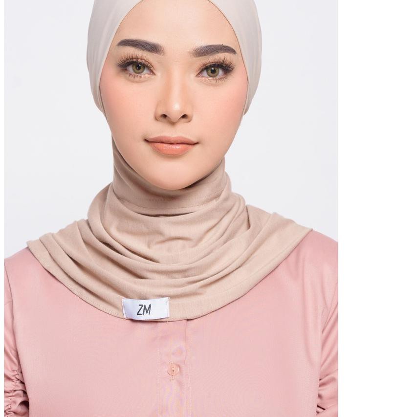 ➷ ZM Zaskia Mecca - Fin Milk Tea Bandana Ciput ✴