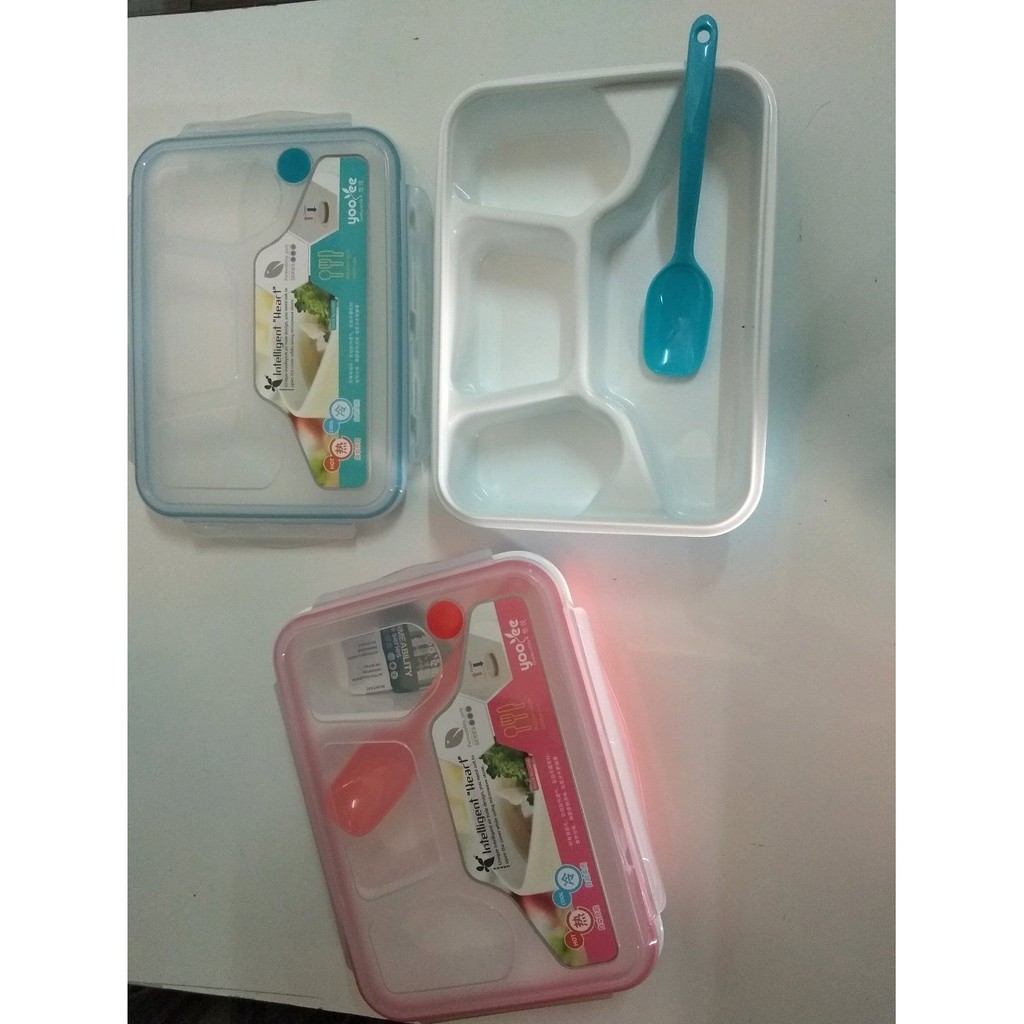 JR Lunch box kotak makan Yooyee 4 sekat 367