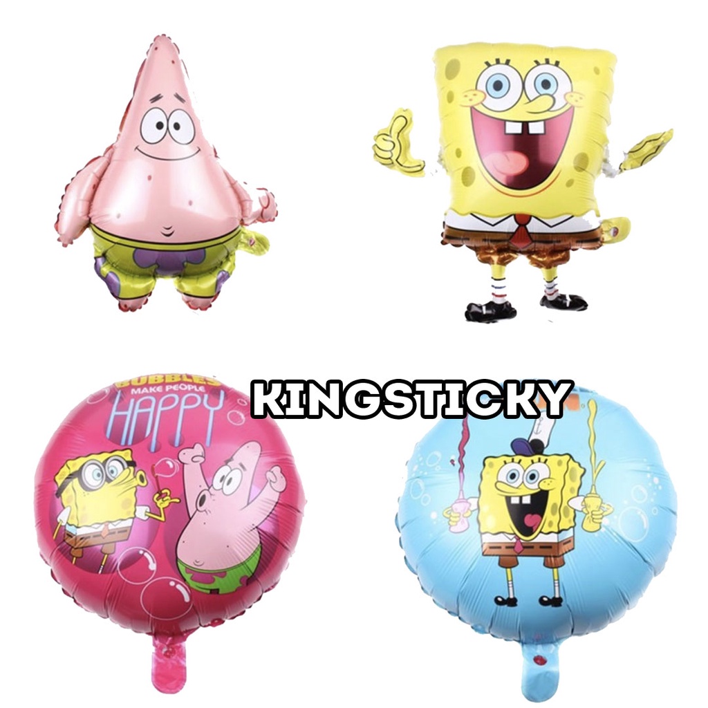 Balon Foil Spongebob Patrick