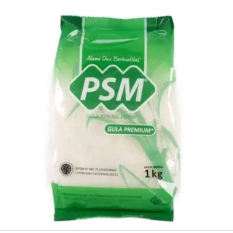 

Gula Pasir Putih Merk "PSM" 1kg