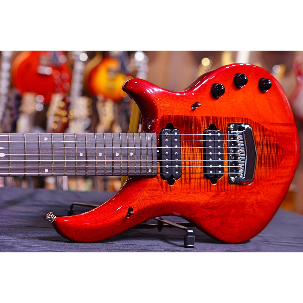 Ernie Ball Music Man John Petrucci Majesty 7-string - Red Sunrise M12232