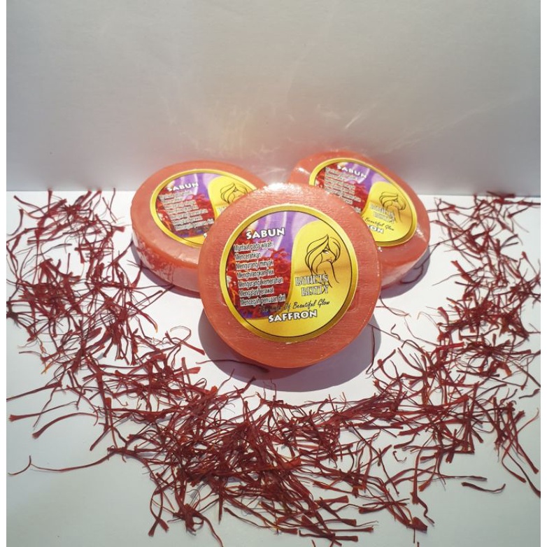 VIRAL SABUN WAJAH SAFFRON EFEK GLOWING 20 gr