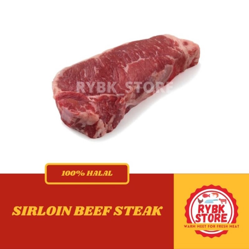 

SIRLOIN BEEF STEAK / HAS LUAR / DAGING STEAK 200g