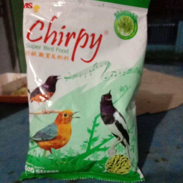 Pakan burung Chirpy