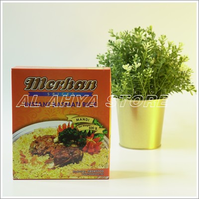 

Merhan Beras Basmati varian Mandi netto 500 gram