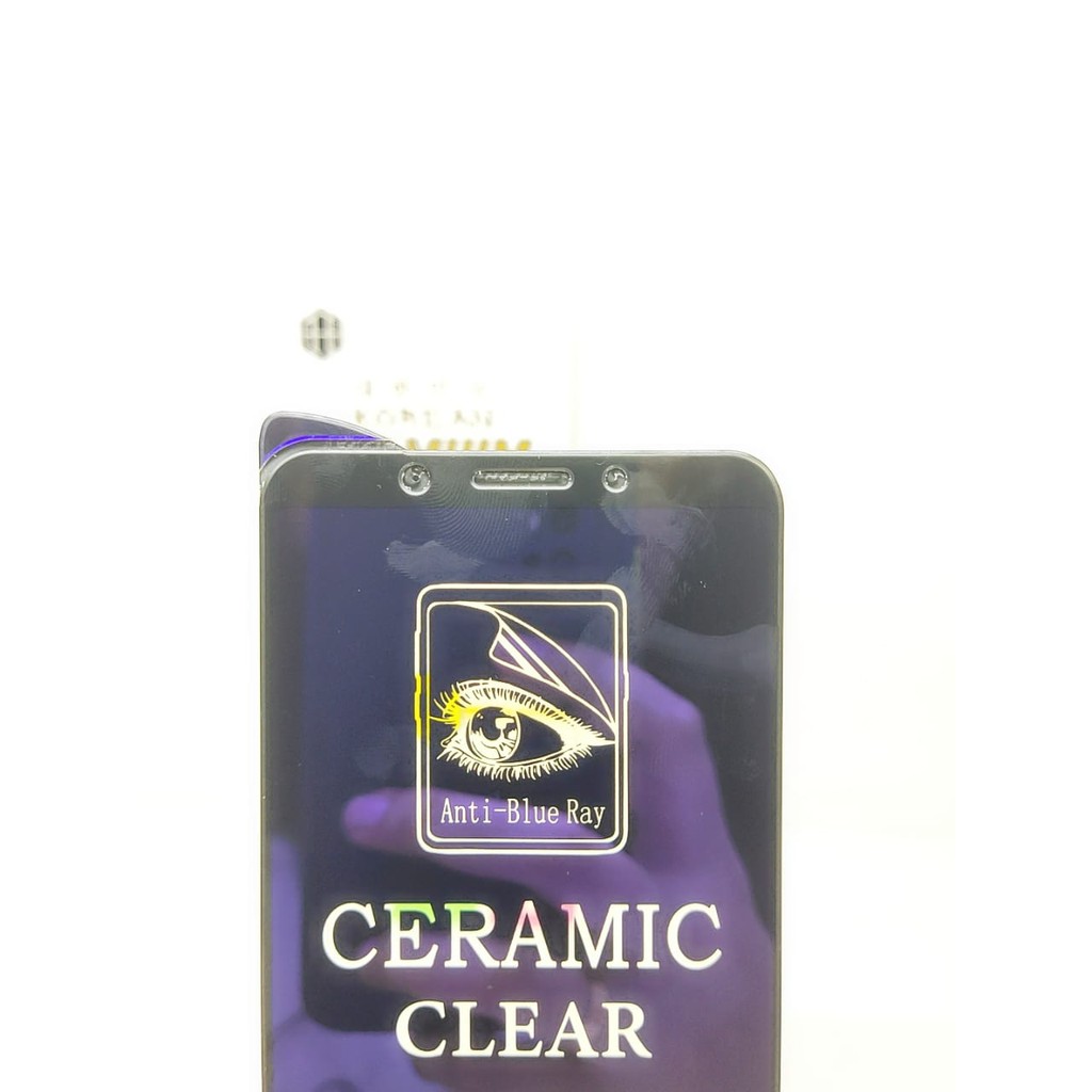 Ceramic CLEAR ANTI BLUE Oppo A83 CPH1729 5.7 inch Screen Protector Full Layar No Sidik Jari Anti Bro