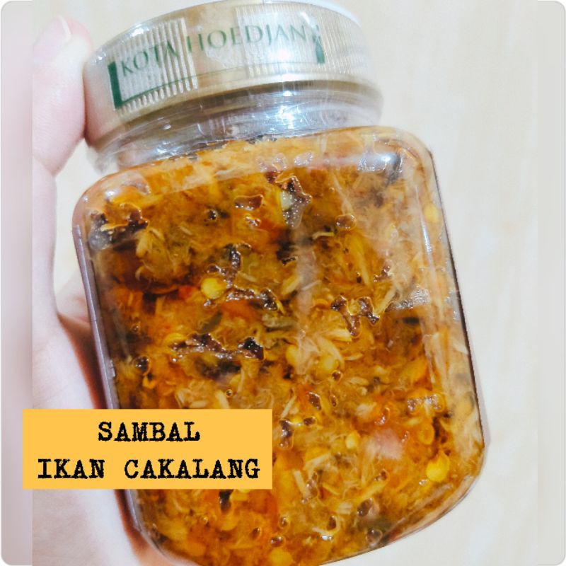 [READY SIAP KIRIM] SAMBAL CAKALANG - SAMBAL KOTA HOEDJAN