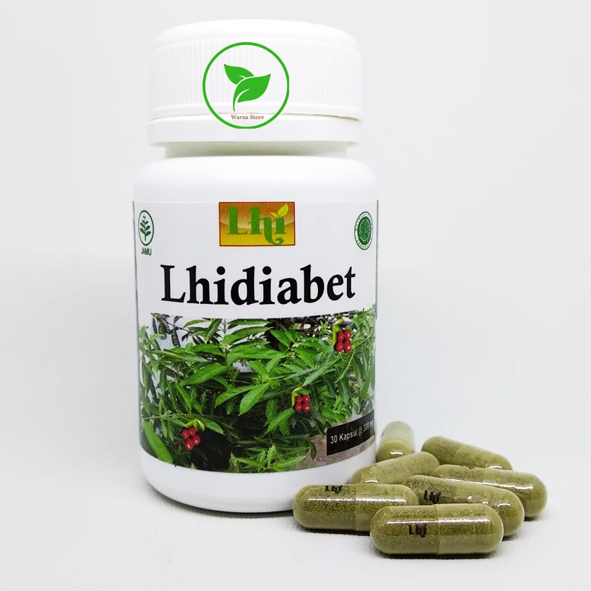 Lhidiabet Kapsul Ekstrak Liza Herbal Untuk Diabetes