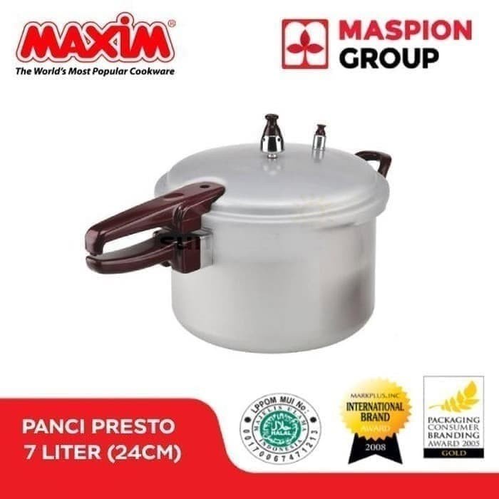 MAXIM Panci Presto 7 Liter / 24 cm - 11659 Nmax PT24D