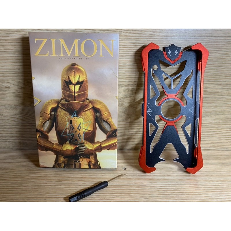 ASUS ROG PHONE 3 III STRIX METAL CASE ZIMON ORIGINAL ARMOR HARD COVER (Preloved)