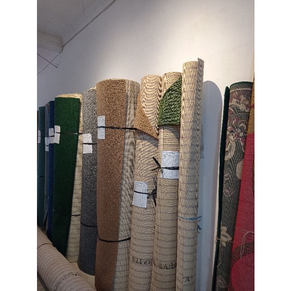 Jual karpet premium Nobel carpet polos lebar 2 meter