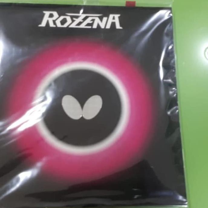 Promo butterfly rozena red rubber karet ping pong Diskon