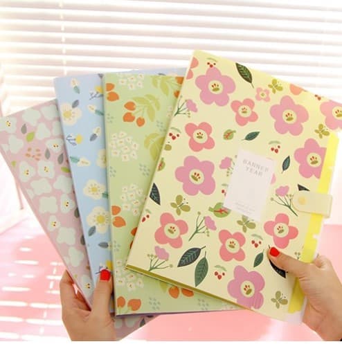 

Map Folder Penyimpan Kertas Dokumen Motif Bunga Cantik - KHM309
